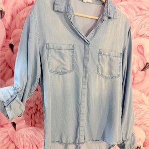 Thread & Supply Sky Blue Blouse